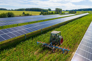 Bild vergrößern: Agrar-Photovoltaik