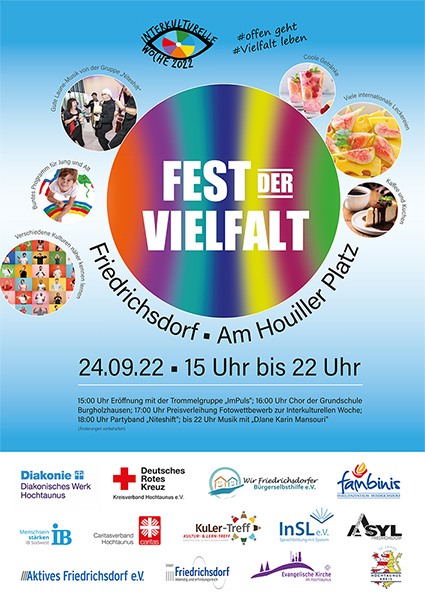 Bild vergrößern: Plakat Fest der Vielfalt