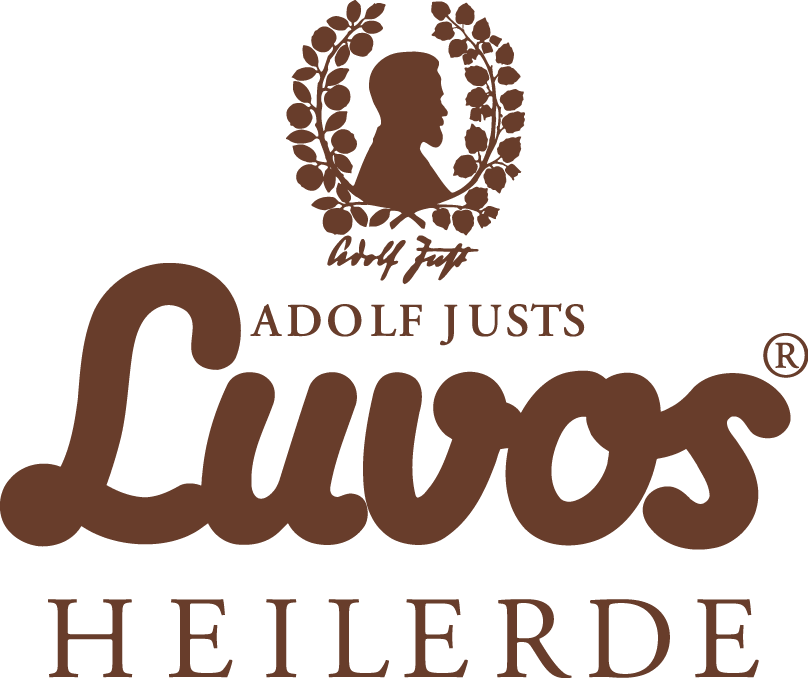 Luvos Logo mit Kranz freigestellt png