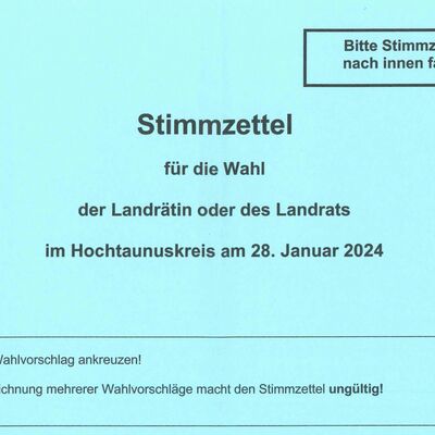 Bild vergrößern: Stimmzettel Landratswahl_beschnitt